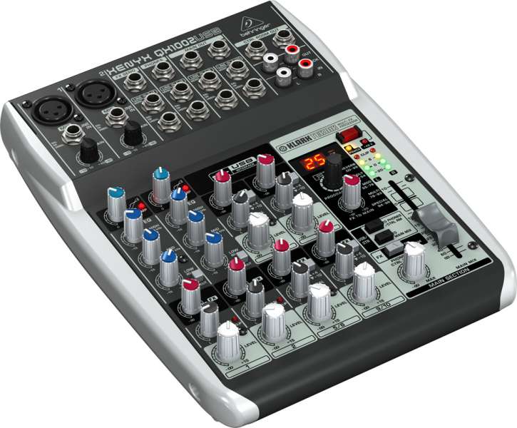 Микшерный пульт Behringer XENYX QX1002USB 