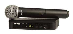 Радиомикрофон SHURE BLX24E/SM58 K3E